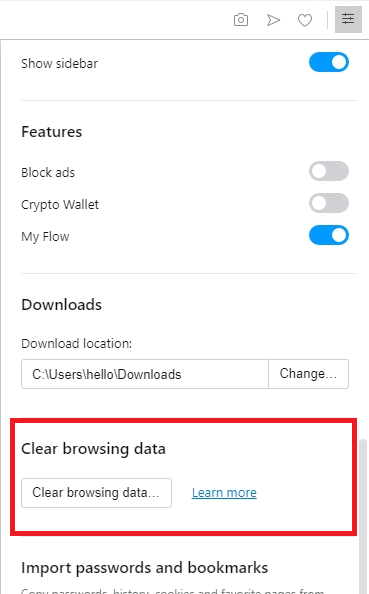 IE11 path